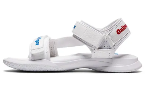 Onitsuka Tiger Ohbori Strap Sandals 'White Blue Red'