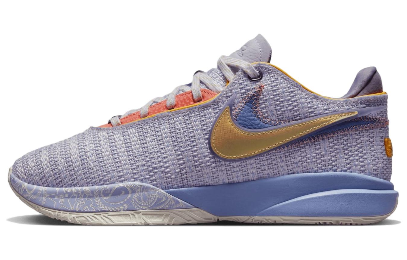Мужские кроссовки Nike LeBron 20 (фиолетовые)
