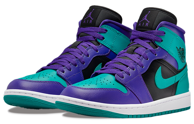 Jordan 1 Mid Black Grape Women’s