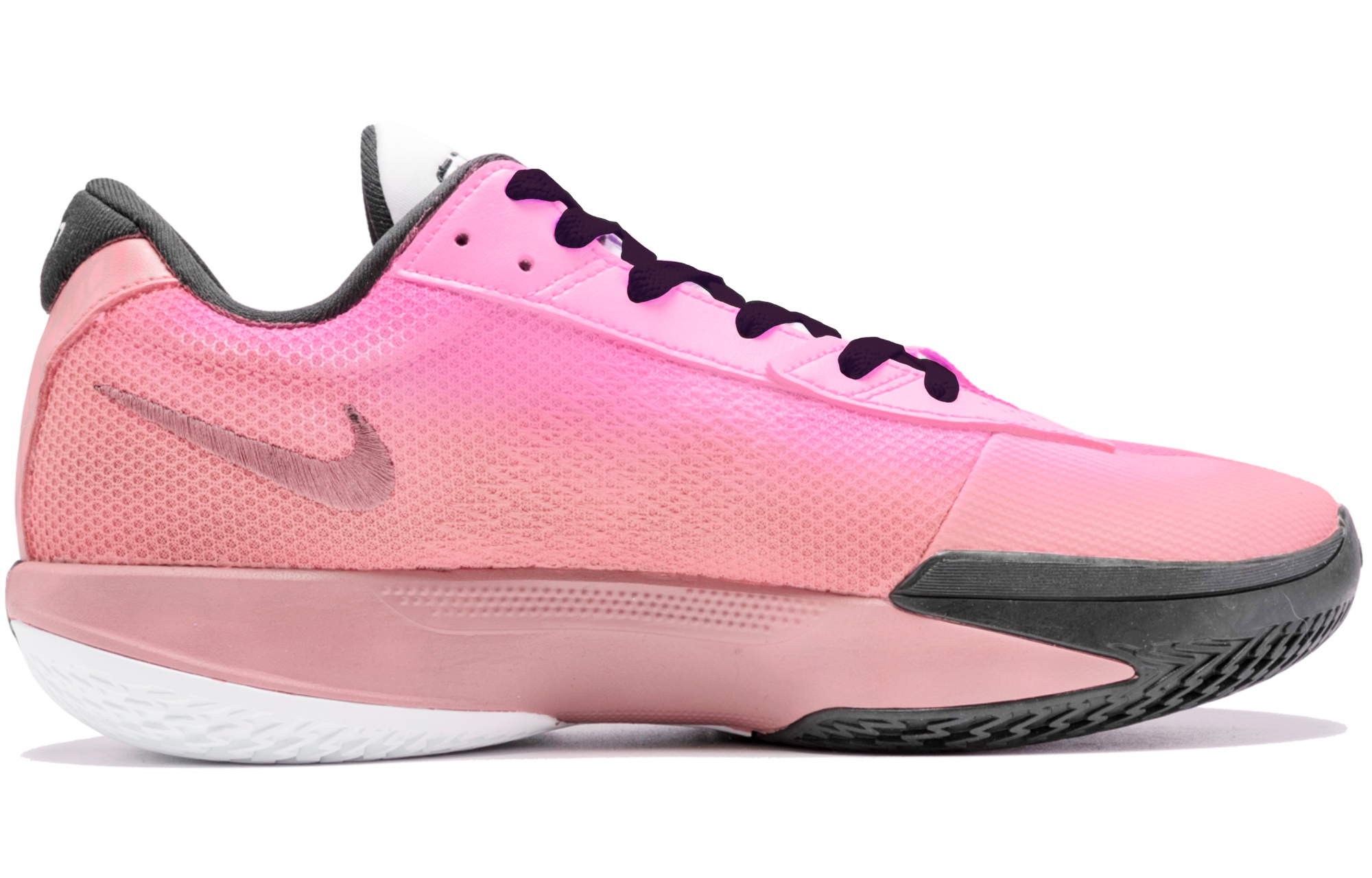 Nike Air Zoom G.T. Cut Academy Cushioning Abrasion Resistant Breathable Low top Basketball Shoes Unisex Pink