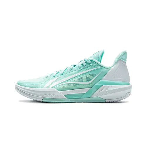 Li Ning Light Speed 3 Low top Basketball Shoes Men's Island Blue White