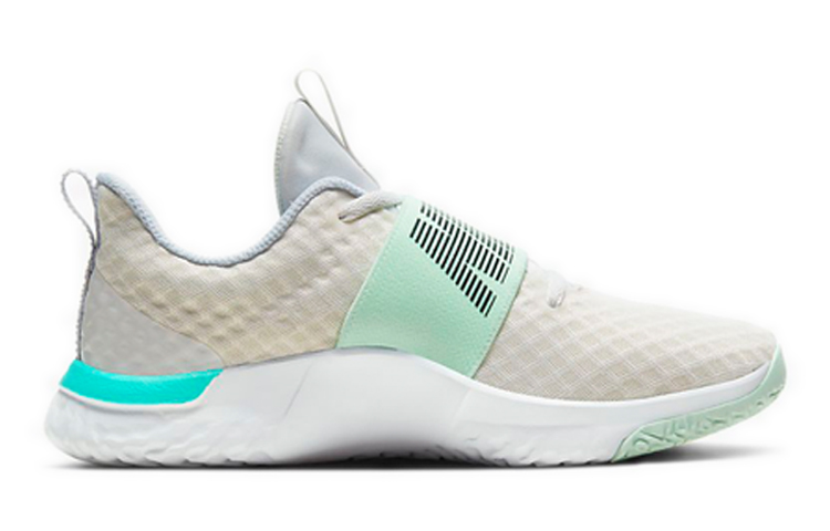 Женские кроссовки Nike Renew In-Season TR 9 (бело-зеленый) — фото 2