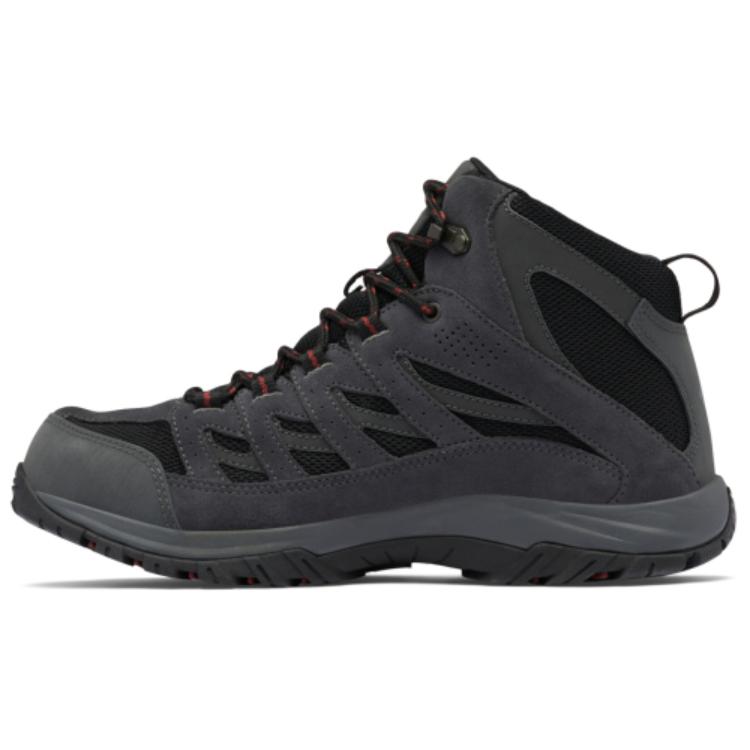 Columbia Crestwood Cushioning Waterproof Mid top Hiking Shoes Men's Black