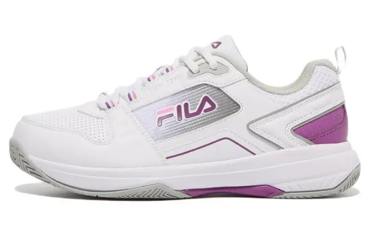 FILA Stroke 2 T3 Tennis Shoes Men's Low Top White/Purple