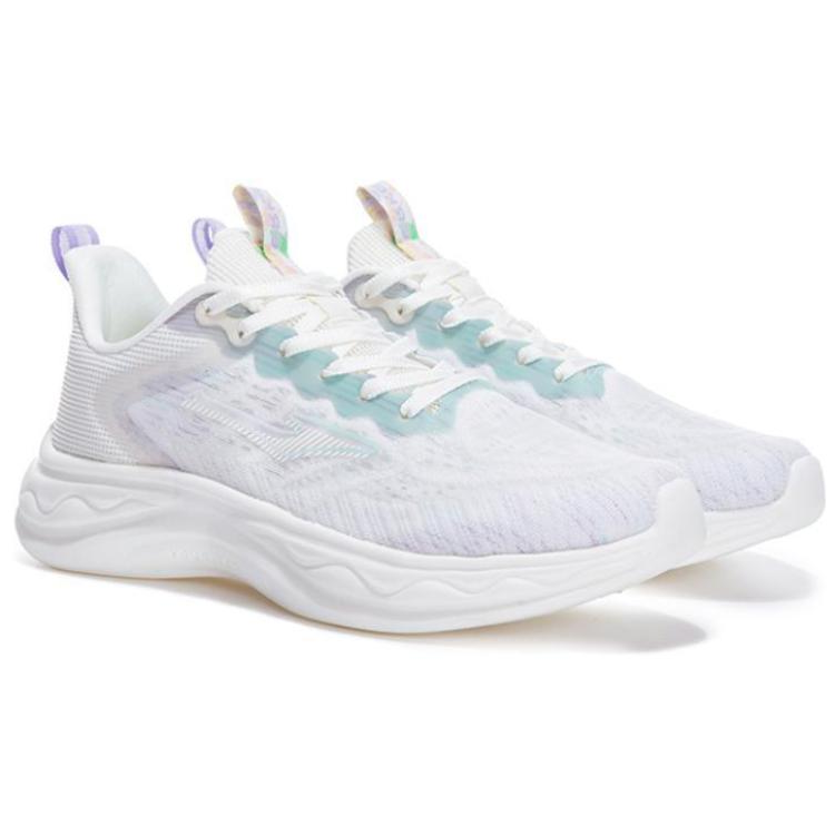 Erke Versatile Abrasion Resistant Lightweight Wear resistant And Lightweight Low top Training Shoes Women’s White