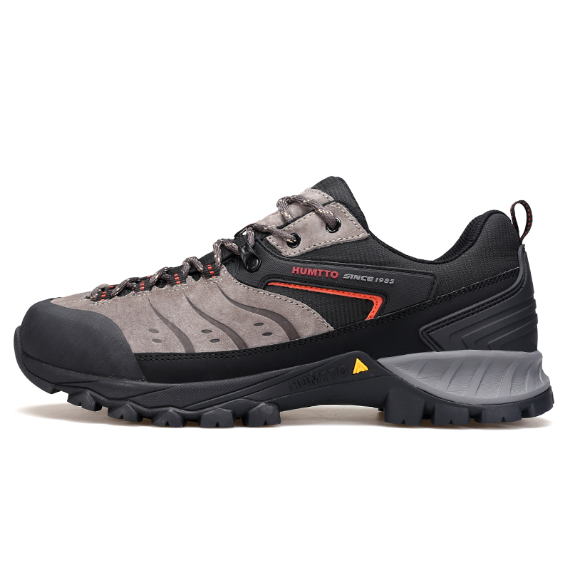 HUMTTO Mountaineering & Hiking Shoes Men’s Low Top Chestnut/Black