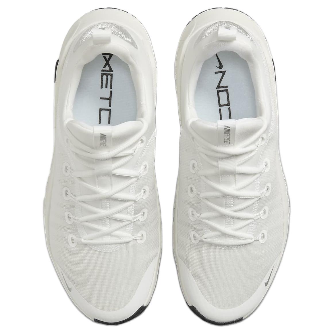 Nike Free Metcon 6 Premium Summit White Sail Black Metallic Silver Women’s