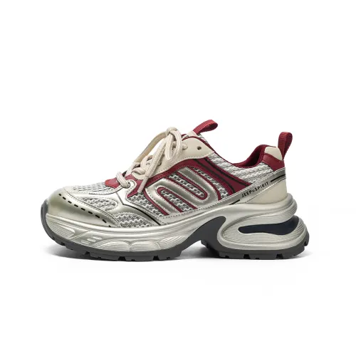 JEEP SPIRIT Low top Chunky Sneakers Women's Red