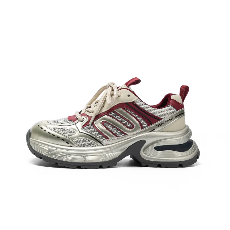 JEEP SPIRIT Low top Chunky Sneakers Women's Red