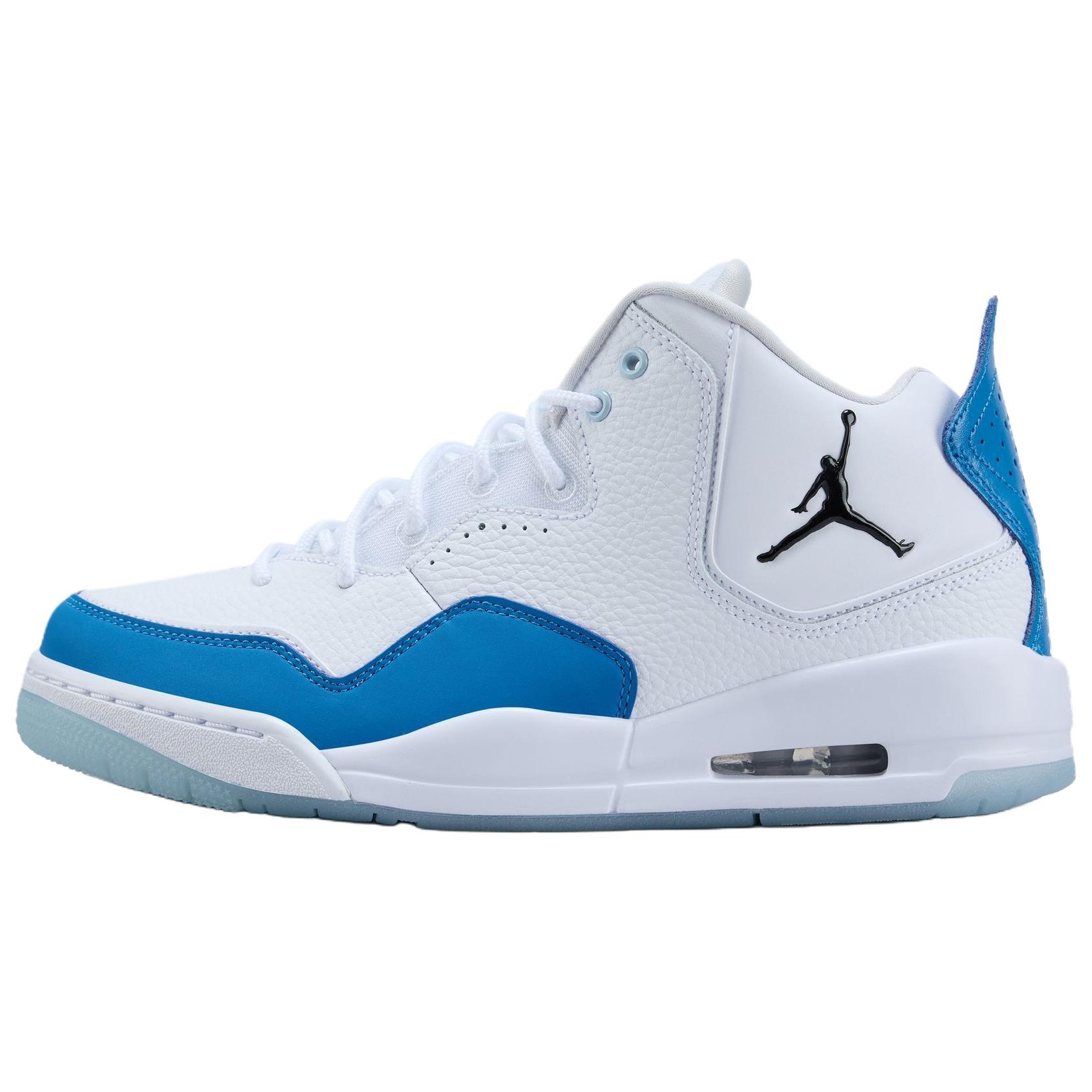 Jordan Courtside 23 Mid top Basketball Shoes Men’s White Blue