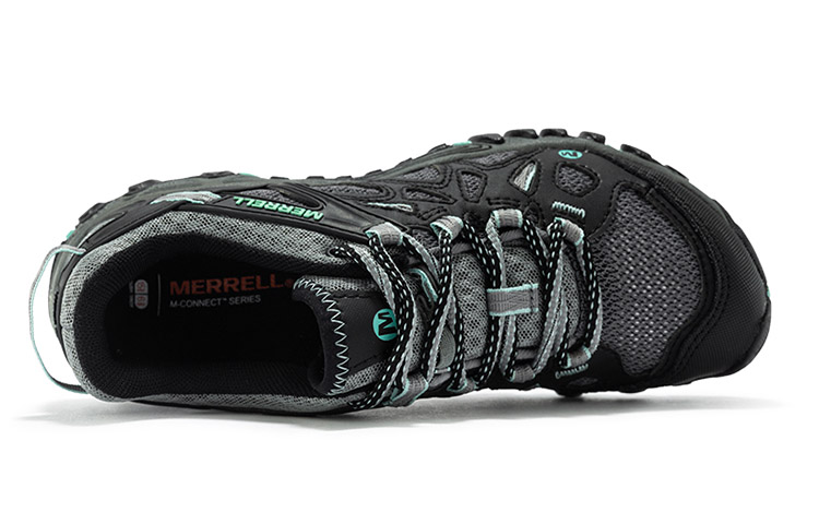 MERRELL All Out Blaze Slip Resistant, Abrasion Resistant, Lightweight Low top Outdoor Shoes Women’s Black