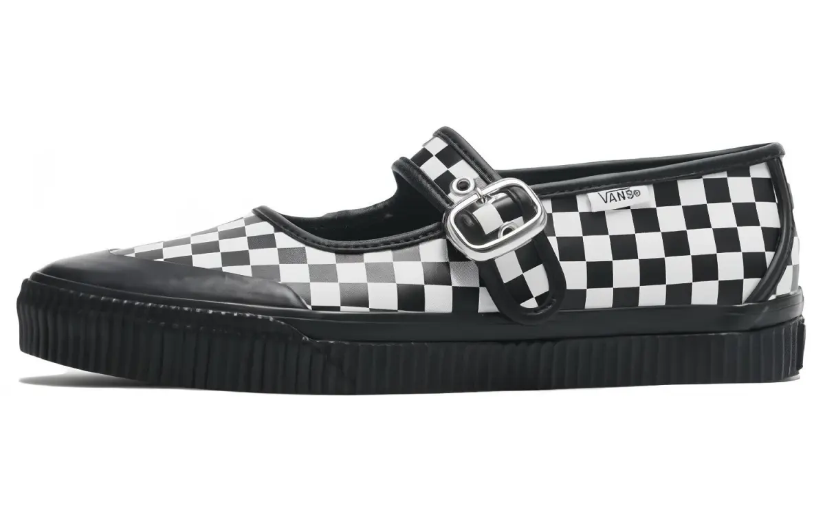 Vans Premium Mary Jane 93 Flat Mary Jane Shoes Women's Black White