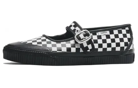 Vans Premium Mary Jane 93 Flat Mary Jane Shoes Women's Black White