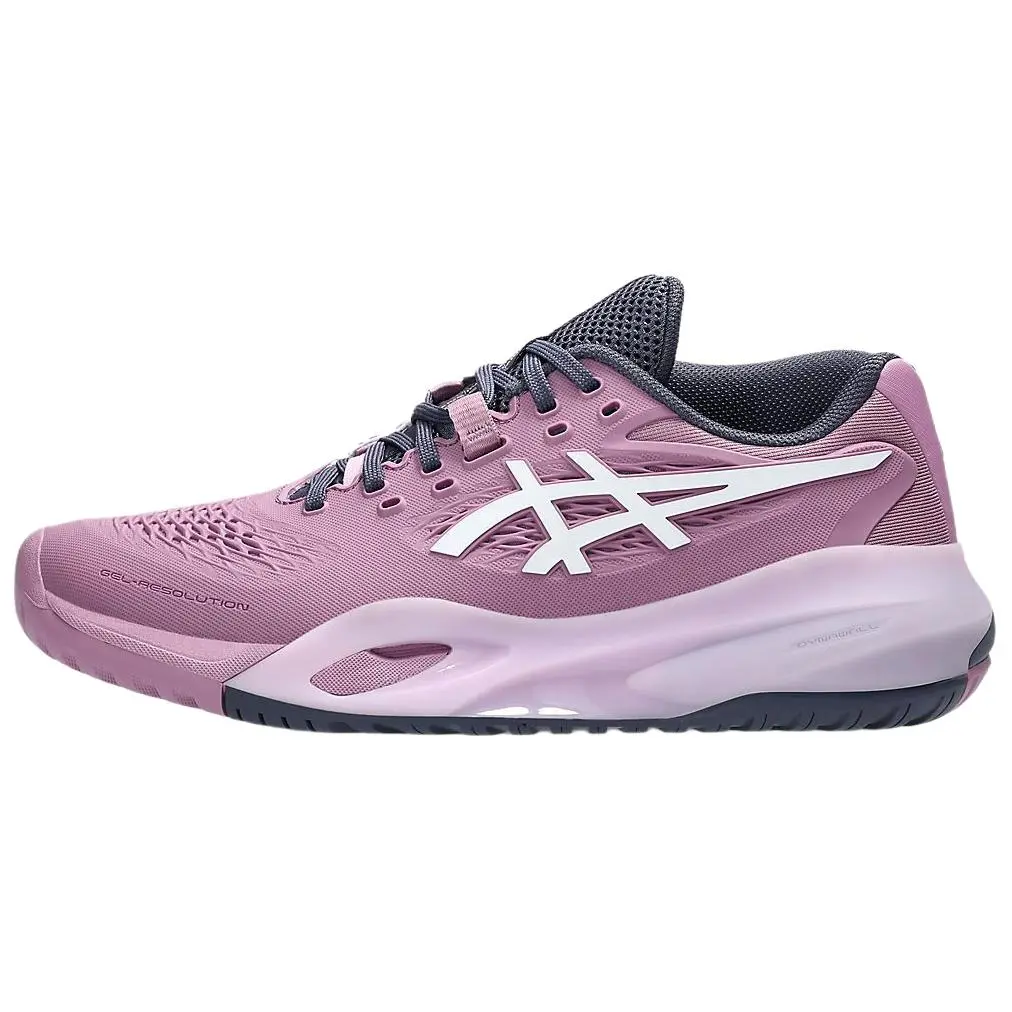 ASICS GEL RESOLUTION 10 Abrasion Resistant Low top Tennis Shoes Women's Purple