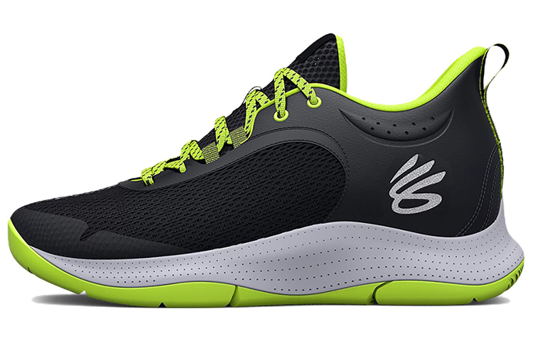 Мужские кроссовки Under Armour Under Armour Curry 3Z6 (черно-зеленые)