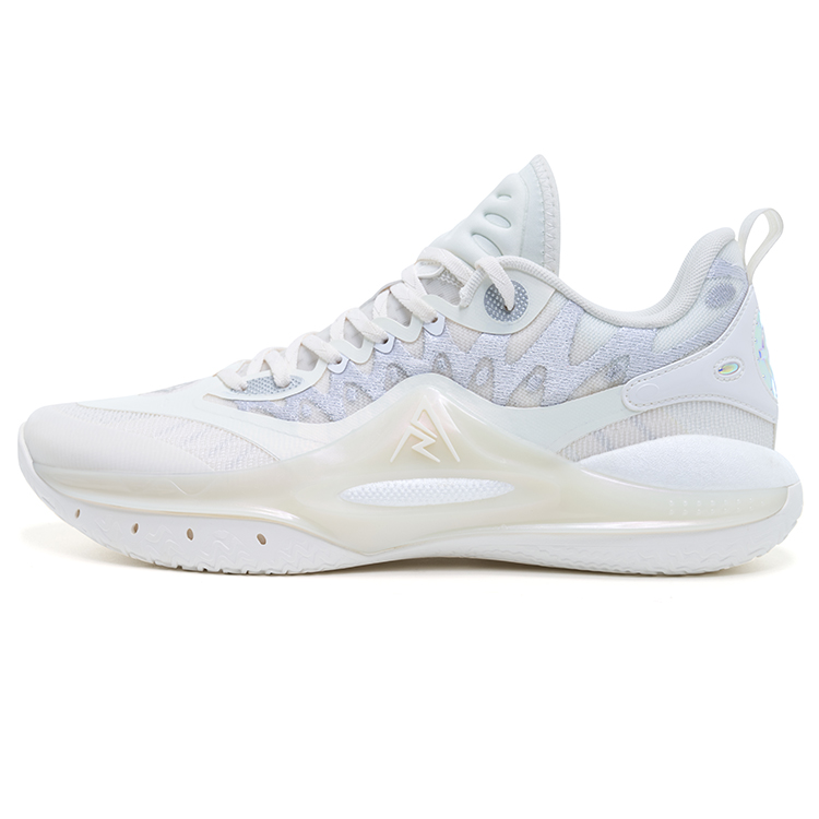 RIGORER Reaves 2 Basketball Shoes Men’s Low Top Ecru/Silver
