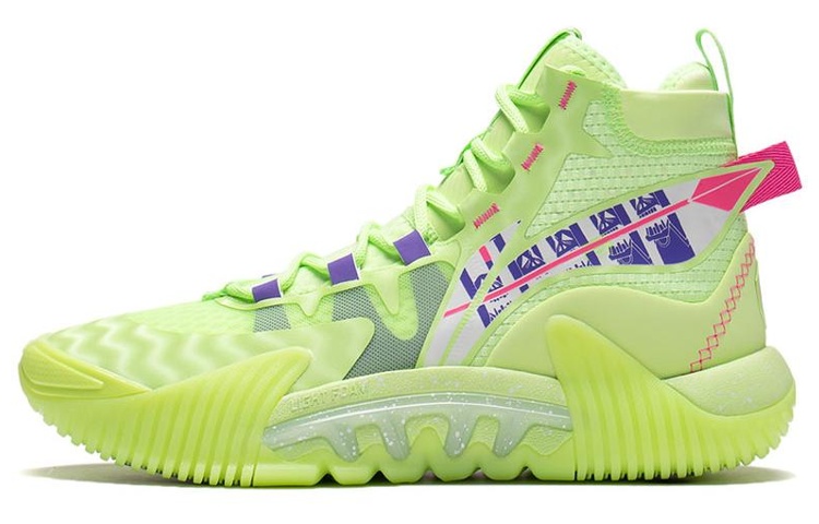 Li Ning Badfive 2 Textile, Synthetic Leather, TPU Cushioning Slip Resistant Abrasion Resistant Coverage Support Rebound