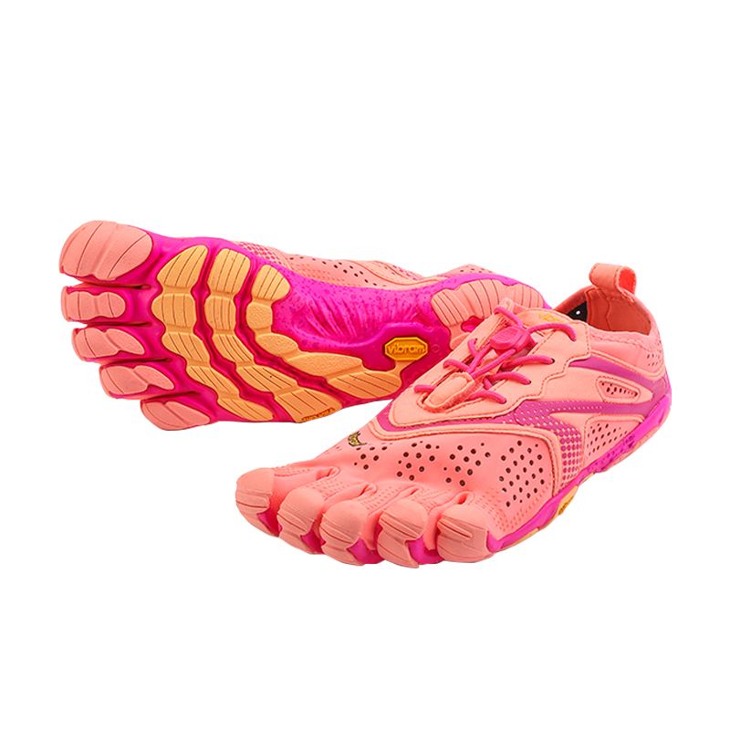 Vibram V RUN Five Fingers Shoes Abrasion Resistant Lightweight Breathable Slip Resistant Low top Training Shoes Women’s