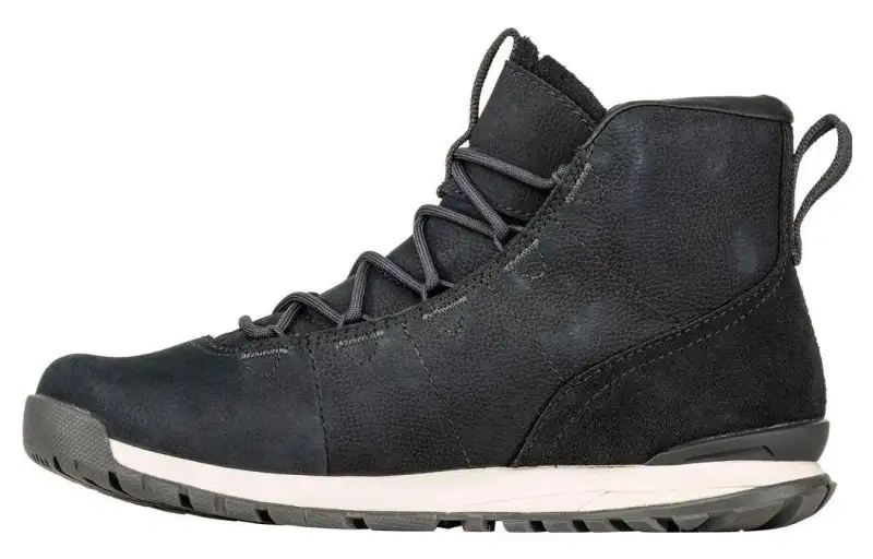 Oboz Footwear Sawtooth Abrasion Resistant Mid top Outdoor Shoes Women's Sea Black