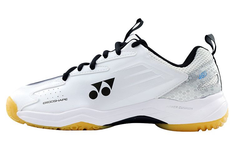 YONEX Yonex Power Cushion/power cushion series, comfortable, shock-absorbing, non-slip, wear-resistant, breathable, wrapped, supportive, balanced, impact-resistant, lightweight, low-top badminton shoes, same style for men and women, white and black