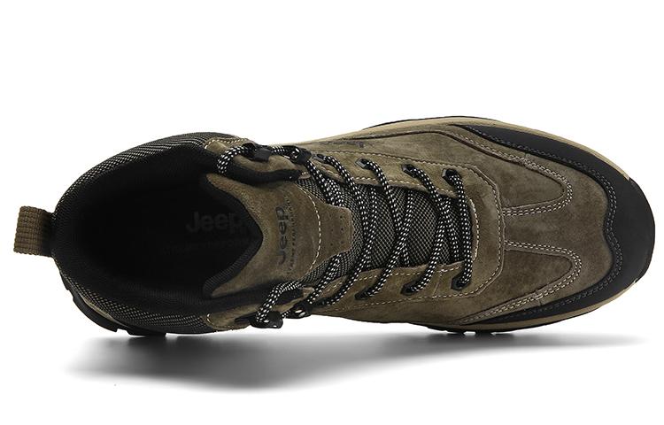 Jeep Mid top Outdoor Shoes Men’s Khaki
