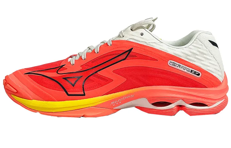Mizuno Wave Lightning Z7 Low 'Silver Cloud Orange'