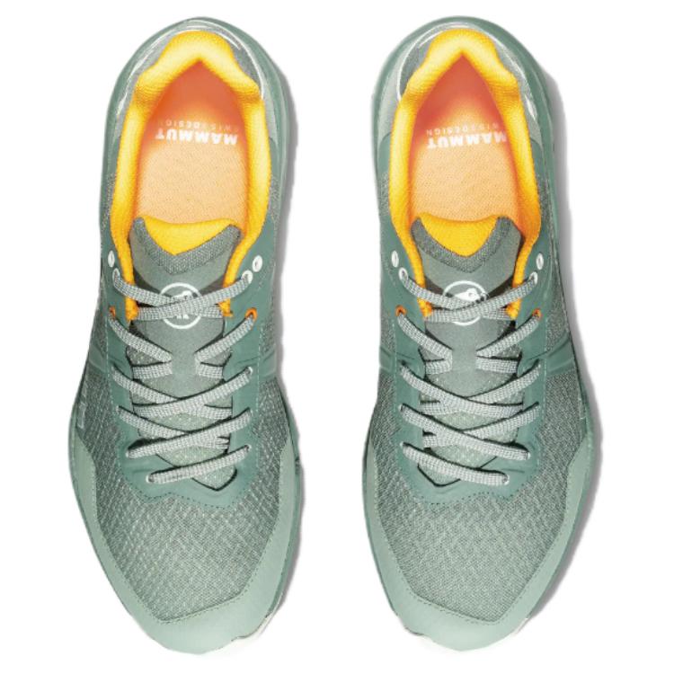 MAMMUT Sertig II Slip Resistant Abrasion Resistant Low top Hiking Shoes Men’s Green