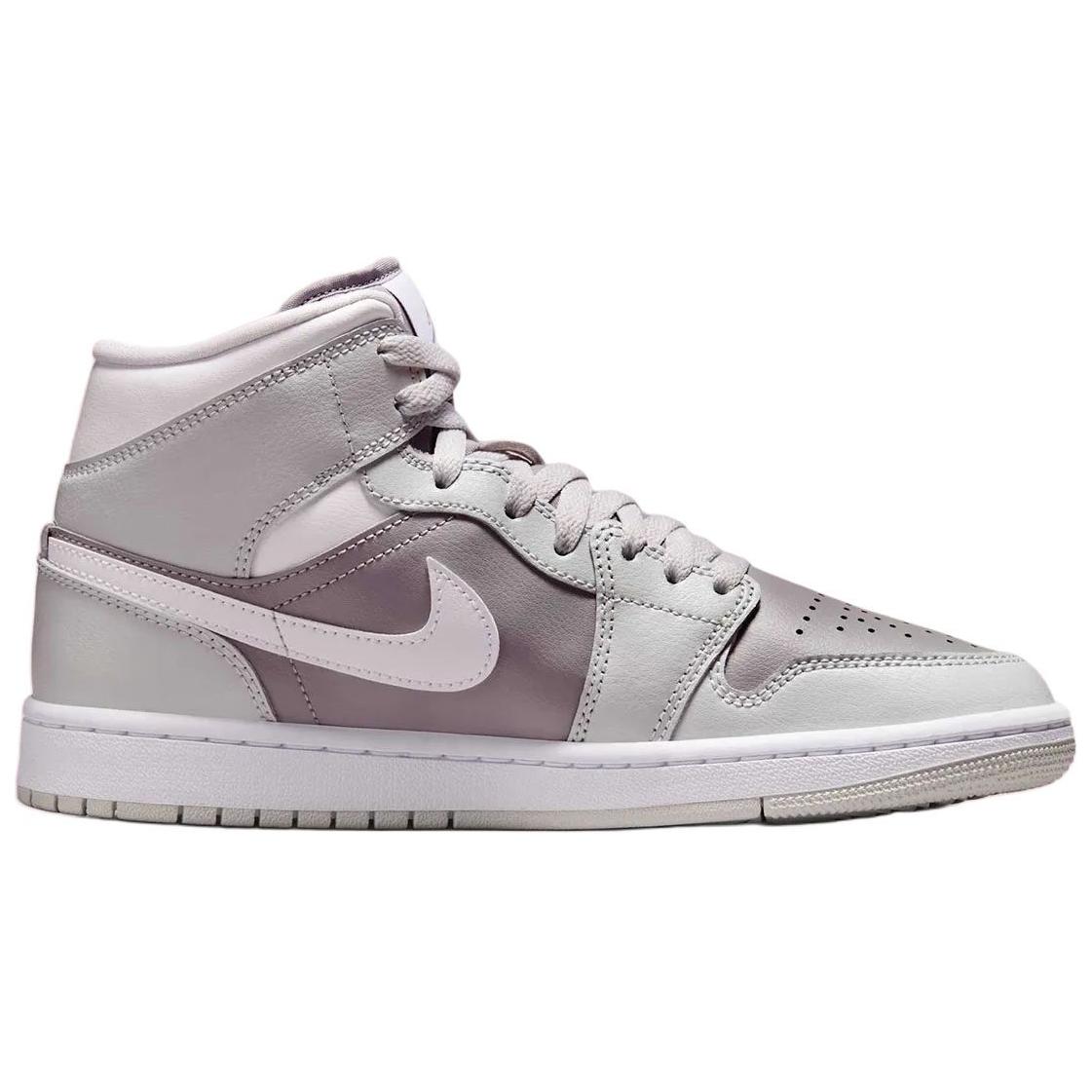 Jordan 1 Mid Photon Dust Atmosphere Grey Women’s