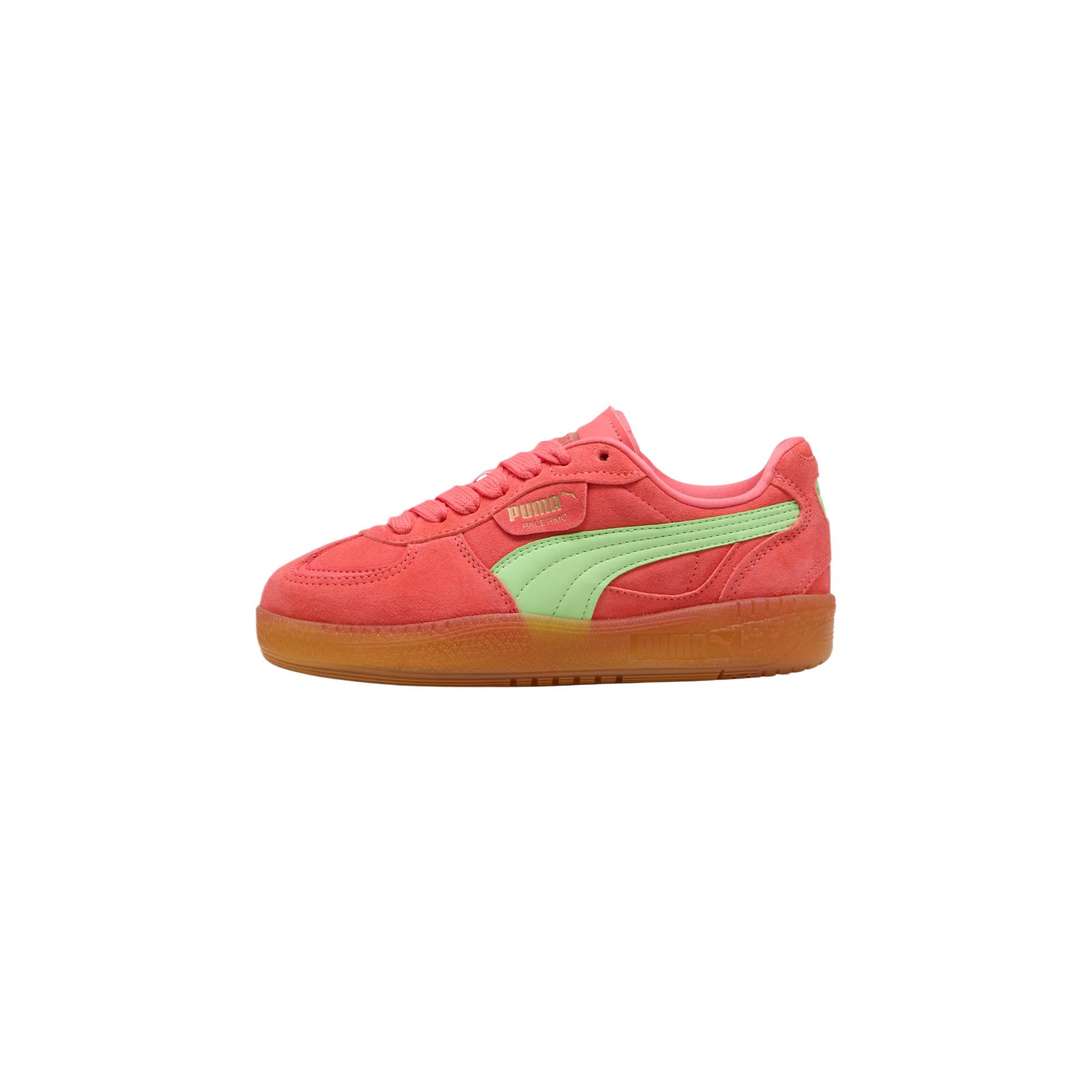 PUMA Palermo Moda Xtra Gum Cushioning Low top German Army Trainers Women's Peach Pink