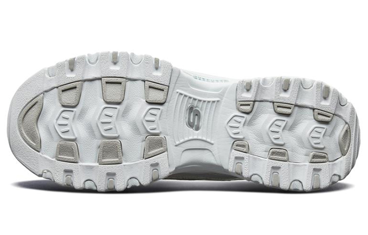 Женские кроссовки Skechers D'LITES 1.0 (молочно-белые) — 奶白 — фото 5