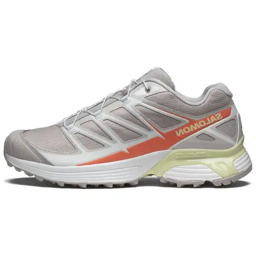 SALOMON XT Pathway Cushioning Abrasion Resistant Low top Hiking Shoes Unisex Gray White