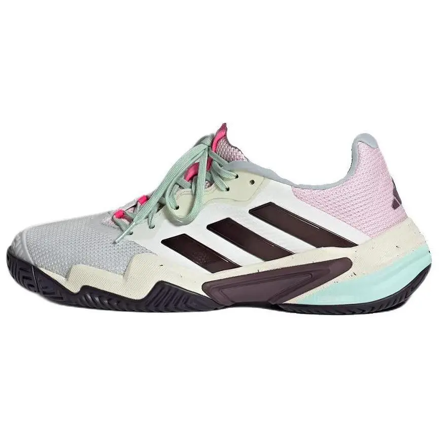 Adidas Barricade 13 'Crystal White Semi Green Spark'