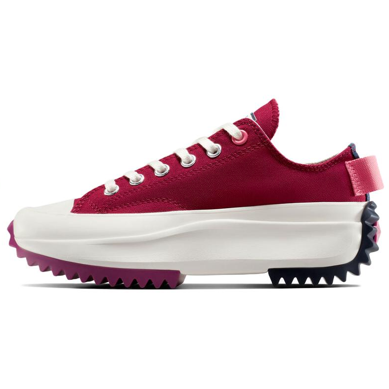 Run Star Wmns Converse Hike Platform Low 'Color Pop - Park Red' Women's