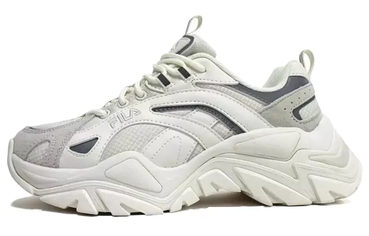 FILA Fishbones Low Top Running Shoes White/Grey