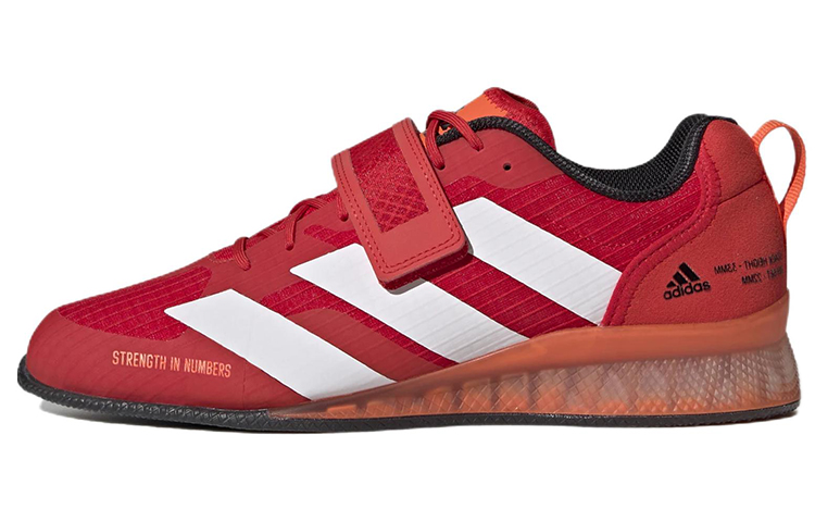 Adipower Weightlifting Adidas 3 'Vivid Red White'