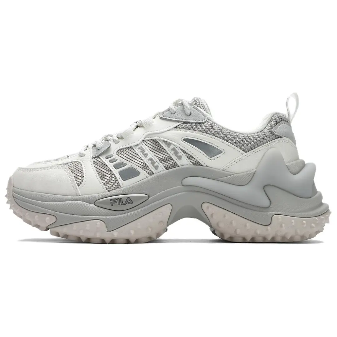 FILA SOFIA 3 Cushioning Height Increasing Low top Chunky Sneakers Women's White Gray