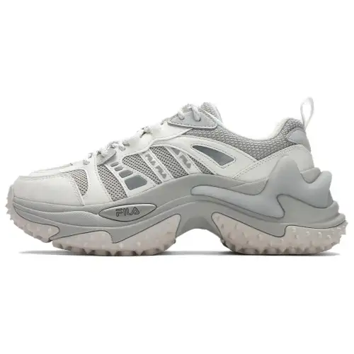 FILA SOFIA 3 Cushioning Height Increasing Low top Chunky Sneakers Women's White Gray