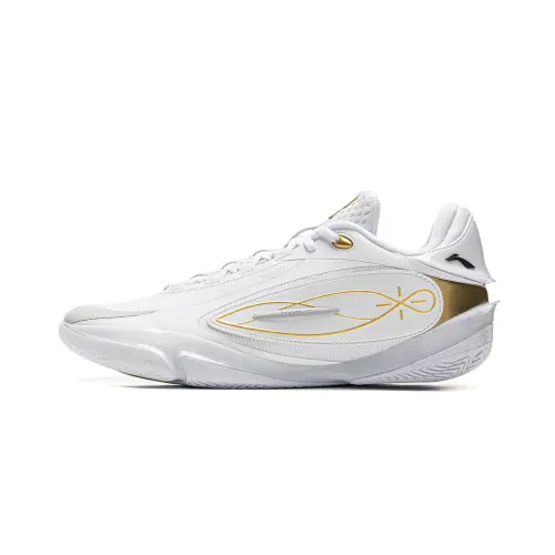 LiNing Li Ning Wade 808 5 ULTRA Road to Champions Super Technology Carbon Plate Stable and Lightweight Low-top Basketball Shoes Men's Platinum