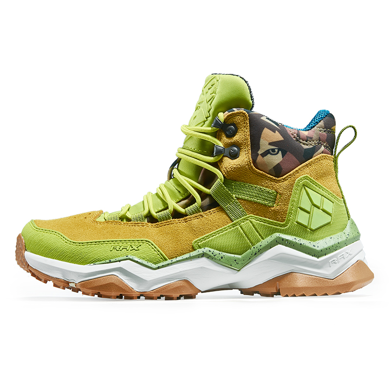 RAX Non Slip And Waterproof High top Outdoor Shoes Women’s Green