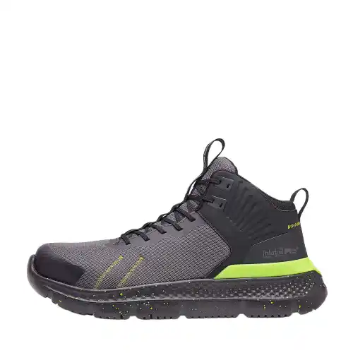 Timberland Setra Abrasion Resistant Breathable Lightweight Cushioning Mid top Training Shoes Men's Gray