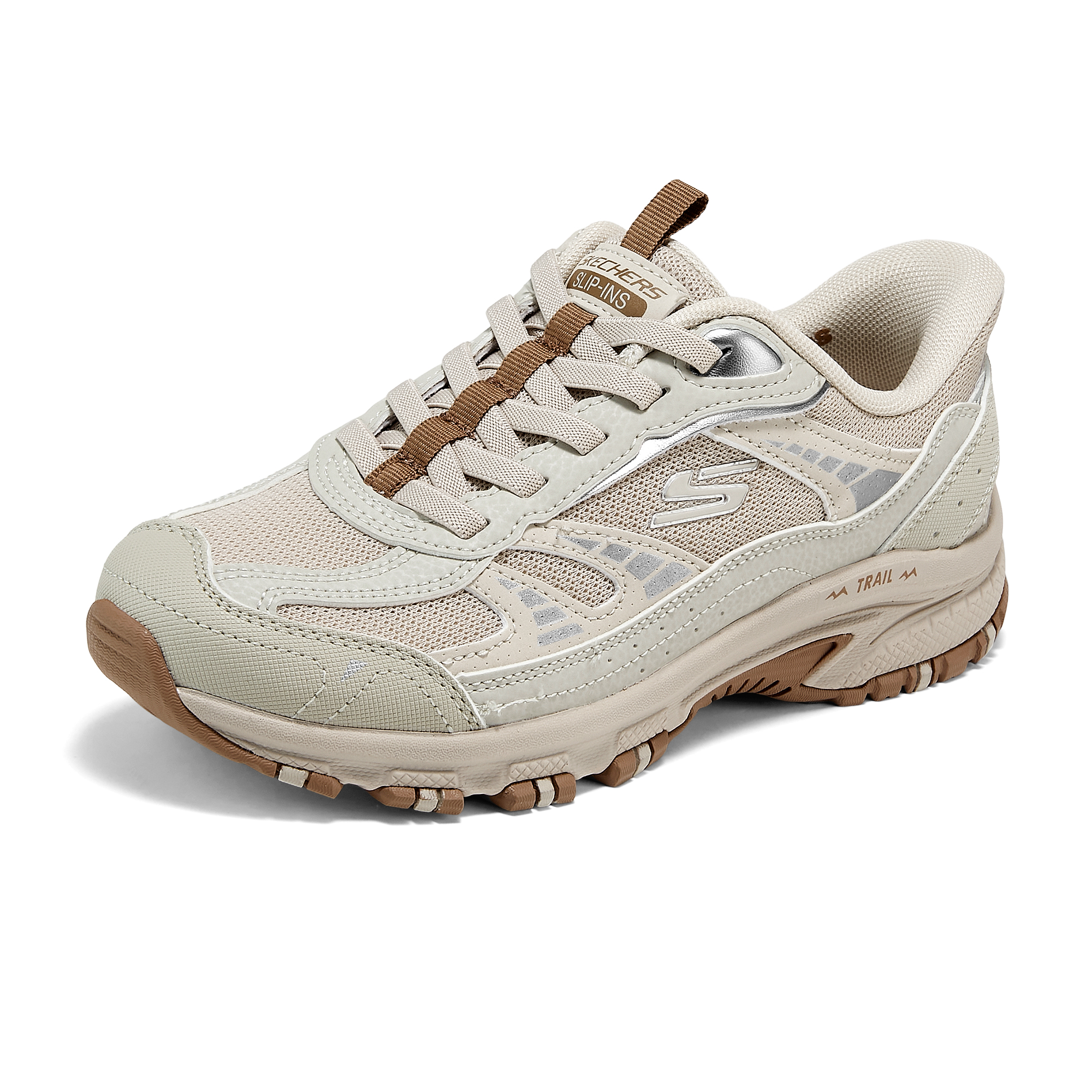 Skechers OUTDOOR WOMENS Support Lightweight Thermal Low top Mountaineering Hiking Shoes Women’s Ivory