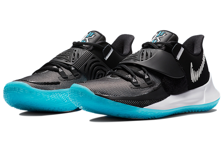 Кроссовки Nike Kyrie Low 3 Moon (черно-синие) — Чёрный / синий — фото 3