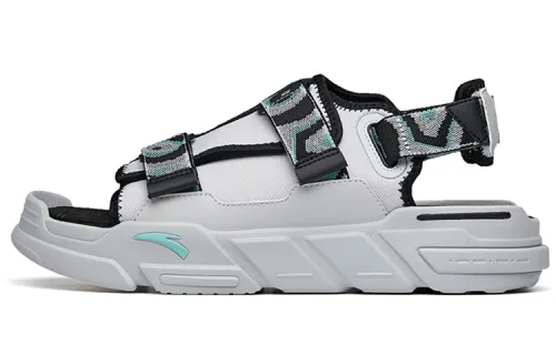 ANTA Beach Sandals Men's Microchip Gray/Black/Gunpowder Blue