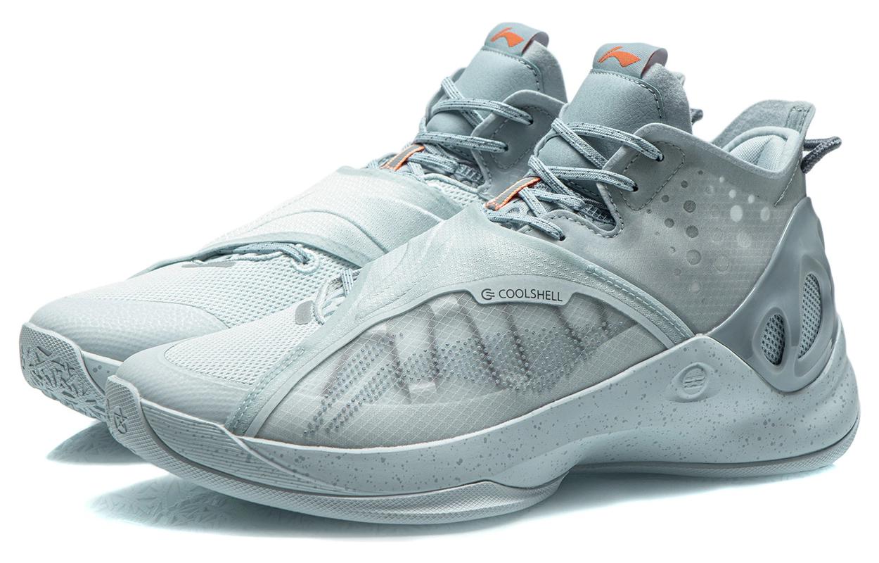 Li Ning Cicada Wing Basketball Shoes Men’s Mid Top Celestial Blue