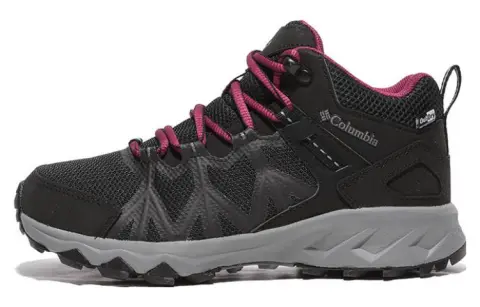 Columbia Abrasion Resistant Slip Resistant Abrasion Resistant Slip Resistant Mid top Outdoor Shoes Women's Black