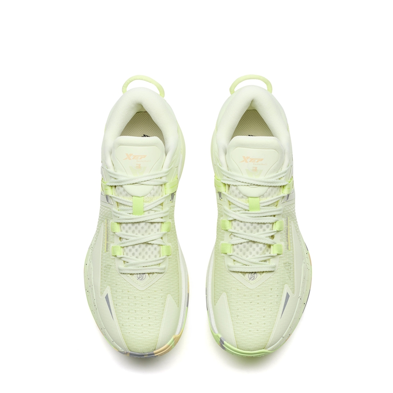 XTEP Spirit Strike 3.0 Synthetic Leather Slip Resistant, Breathable, Anti Rollover Low top Basketball Shoes Men’s