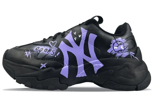 MLB Big Ball Chunky Abrasion Resistant Height Increasing Abrasion Resistant Height Increasing Low top Chunky Sneakers