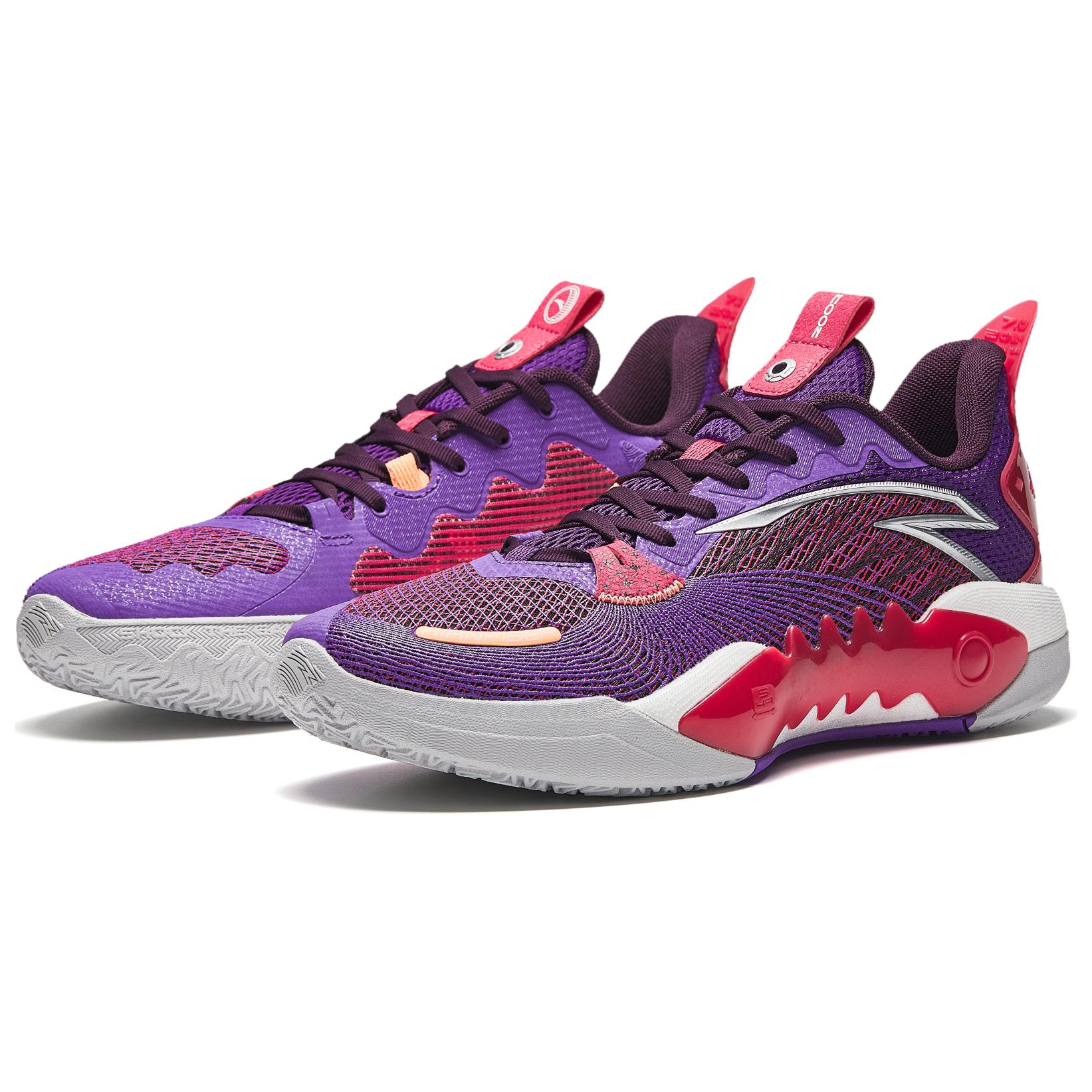 Anta Shock Wave 5 TeamV2 Cushioning Abrasion Resistant Rebound Cushioning Abrasion Resistant Rebound Low top