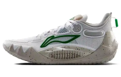 Li Ning JB1 Jimmy Butler 1 Black Eight Abrasion Resistant Rebound Low top Basketball Shoes Men's White Green