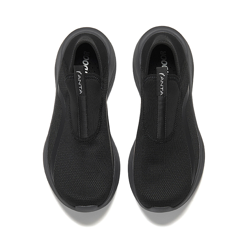 CHAOJIANTA Non slip Lightweight Low top Slip on Training Shoes Men’s Black